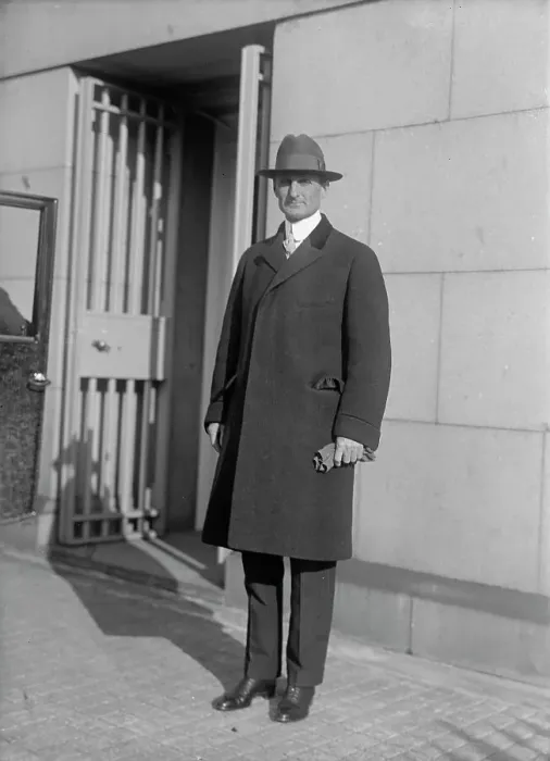Framed Print : William Gibbs McAdoo, Secretary of The Treasury, 1914. Creator: Harris & Ewing. William Gibbs McAdoo, Secretary of The Treasury, 1914. Creator: Harris & Ewing Framed Print : William Gibbs McAdoo, Secretary of The Treasury, 1914. Creator: Harris & Ewing. William Gibbs McAdoo, Secretary of The Treasury, 1914. Creator: Harris & Ewing