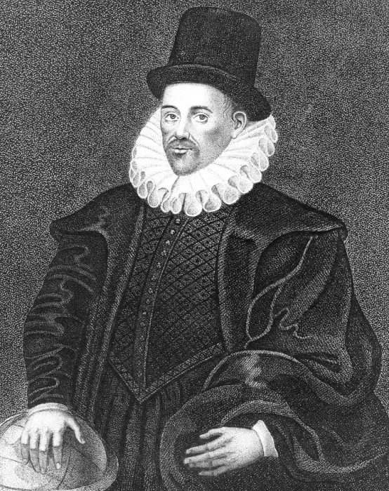Framed Print : William Gilbert, English physician, late 16th century
