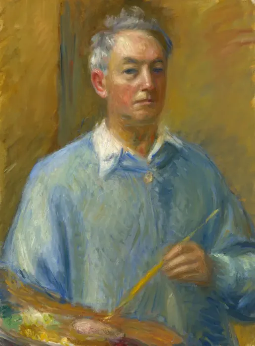 Framed Print : William Glackens Self-Portrait, c. 1935. Creator: William James Glackens Framed Print : William Glackens Self-Portrait, c. 1935. Creator: William James Glackens