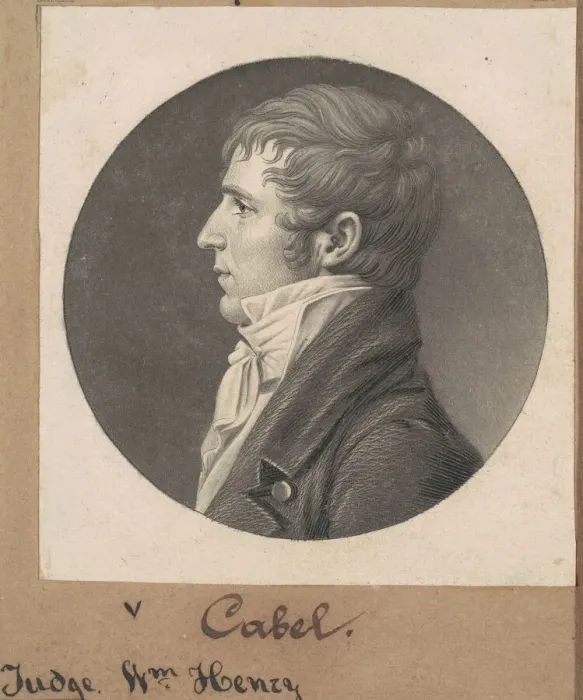 Framed Print : William H. Cabell, 1807. Creator: Charles Balthazar Julien Fevret de Saint-Mé Framed Print : William H. Cabell, 1807. Creator: Charles Balthazar Julien Fevret de Saint-Mé