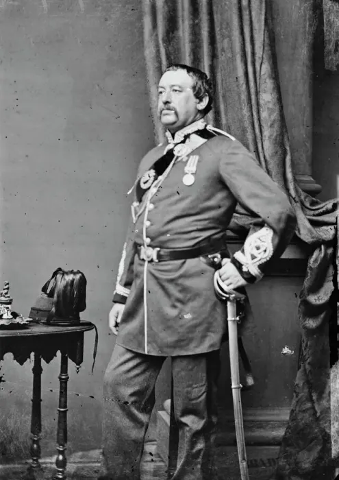 Framed Print : William H. Russell, between 1855 and 1865. Creator: Unknown Framed Print : William H. Russell, between 1855 and 1865. Creator: Unknown