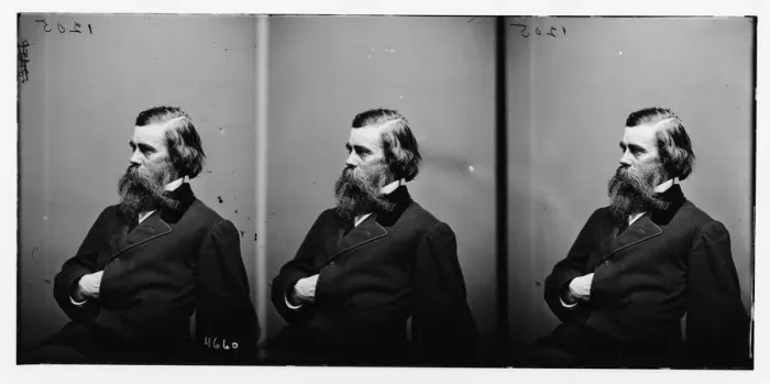 Framed Print : William Halstead of New Jersey, 1860-1865. Creator: Unknown Framed Print : William Halstead of New Jersey, 1860-1865. Creator: Unknown