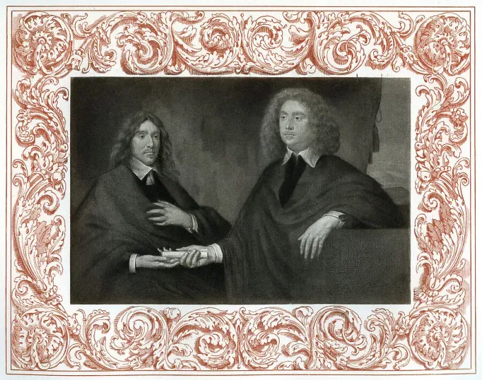 Framed Print : William Hamilton and John Maitland, 17th century, (1899) Framed Print : William Hamilton and John Maitland, 17th century, (1899)