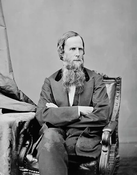 William Hanford Upson of Ohio, between 1860 and 1875. Creator: Unknown