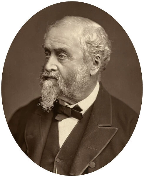 William Harrison Ainsworth, author, 1881