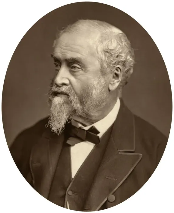 Framed Print : William Harrison Ainsworth, author, 1881 Framed Print : William Harrison Ainsworth, author, 1881