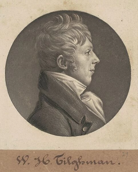 William Helmsley Tilghman, 1804. Creator: Charles Balthazar Julien Fé