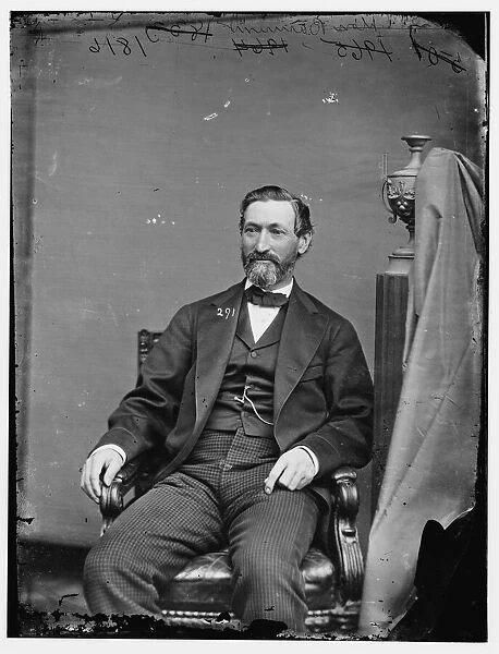 William Henry Barnum of Connecticut, between 1860 and 1875. Creator: Unknown