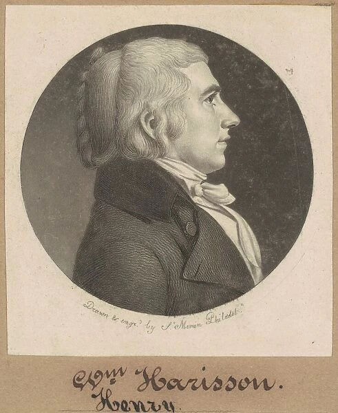 William Henry Harrison, 1800. Creator: Charles Balthazar Julien Fé