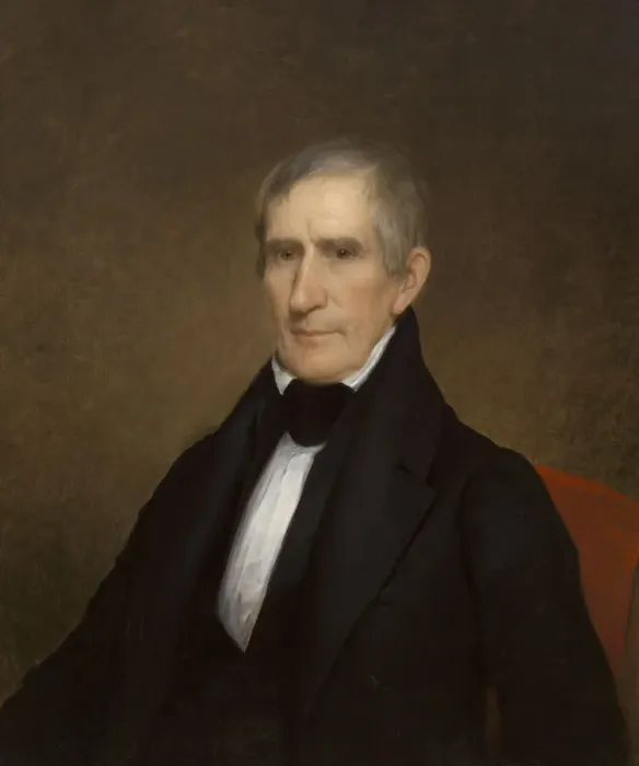Framed Print : William Henry Harrison, 1840. Creator: Albert Gallatin Hoit Framed Print : William Henry Harrison, 1840. Creator: Albert Gallatin Hoit