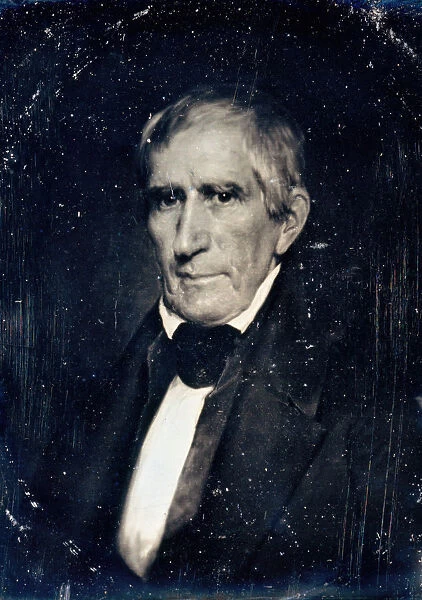 William Henry Harrison, ca. 1850. Creators: Josiah Johnson Hawes, Albert Sands Southworth