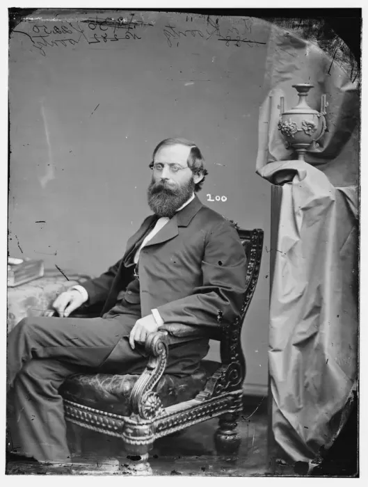 Framed Print : William Henry Koontz of Pennsylvania, between 1860 and 1875. Creator: Unknown Framed Print : William Henry Koontz of Pennsylvania, between 1860 and 1875. Creator: Unknown