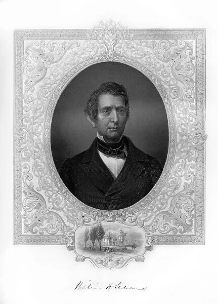 William Henry Seward, US Secretary of State under Lincoln and Johnson, 1862-1867