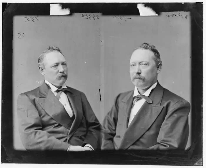Framed Print : William Henry Stone of Missouri, 1865-1880. Creator: Unknown Framed Print : William Henry Stone of Missouri, 1865-1880. Creator: Unknown