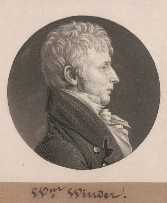 Framed Print : William Henry Winder, 1804. Creator: Charles Balthazar Julien Fevret de Saint-Mé Framed Print : William Henry Winder, 1804. Creator: Charles Balthazar Julien Fevret de Saint-Mé