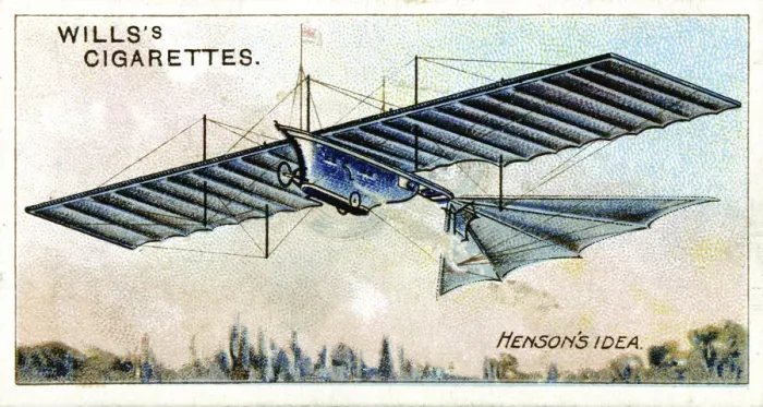 Framed Print : William Hensons Aerial Steam Carriage of 1843 (1910) Framed Print : William Hensons Aerial Steam Carriage of 1843 (1910)
