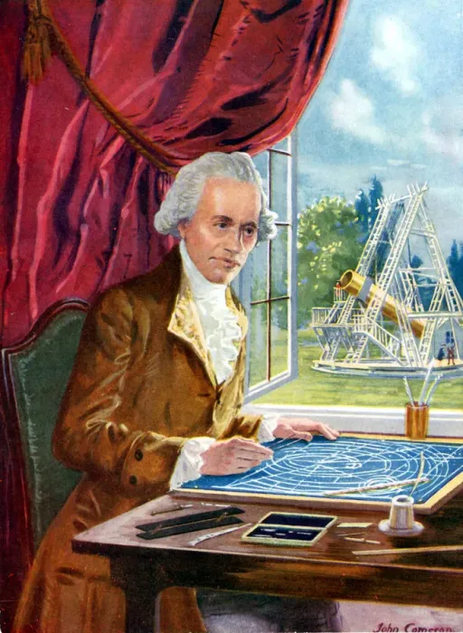 Framed Print : William Herschel (1738-1822) German-born English astronomer Framed Print : William Herschel (1738-1822) German-born English astronomer