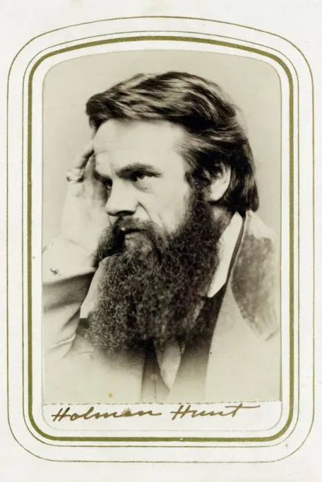 Framed Print : William Holman Hunt, English artist, 1865. Artist: Elliott & Fry Framed Print : William Holman Hunt, English artist, 1865. Artist: Elliott & Fry