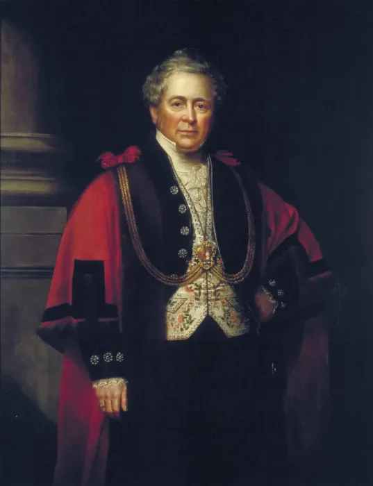 Framed Print : William Hunter, Lord Mayor 1852 Framed Print : William Hunter, Lord Mayor 1852
