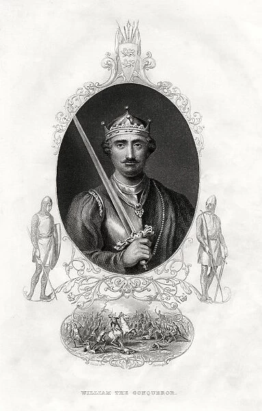 William I of England, also known as William the Conqueror, (1860)