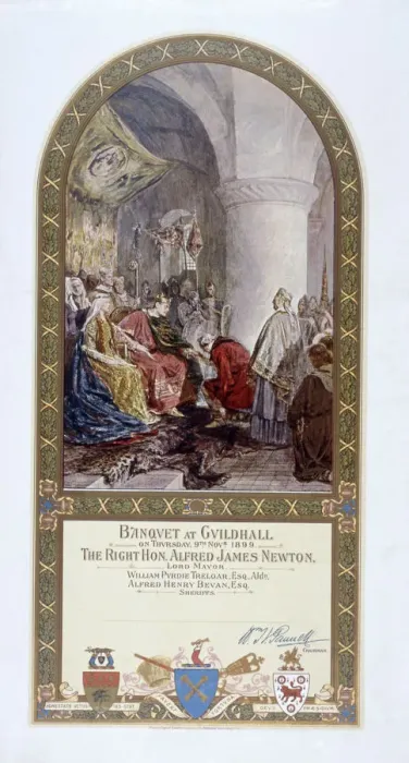 Framed Print : William I granting the charter to the citizens of London, 1899 Framed Print : William I granting the charter to the citizens of London, 1899