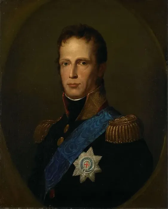 Framed Print : William I, Sovereign Prince of the United Netherlands, later King of the Netherlands, 1813-1815. Creator: Anon Framed Print : William I, Sovereign Prince of the United Netherlands, later King of the Netherlands, 1813-1815. Creator: Anon