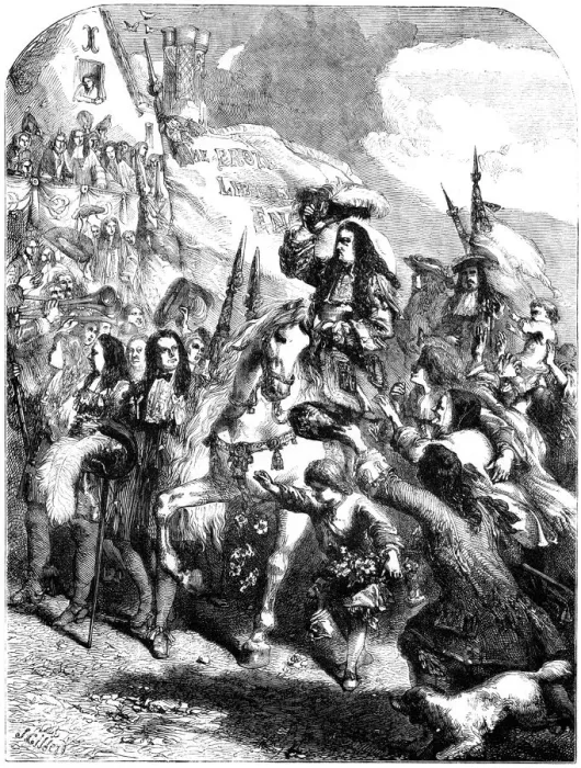 Framed Print : William III entering Exeter Framed Print : William III entering Exeter