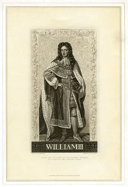 William III, King of England, Scotland and Ireland, (19th century). Artist: William Home Lizars