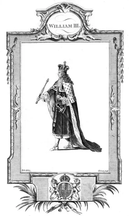 Framed Print : William III, King of England, Scotland and Ireland. Artist: Roberts Framed Print : William III, King of England, Scotland and Ireland. Artist: Roberts