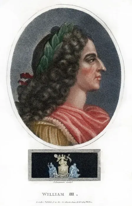 Framed Print : William III, King of England, Scotland and Ireland, (1804). Artist: J Chapman Framed Print : William III, King of England, Scotland and Ireland, (1804). Artist: J Chapman