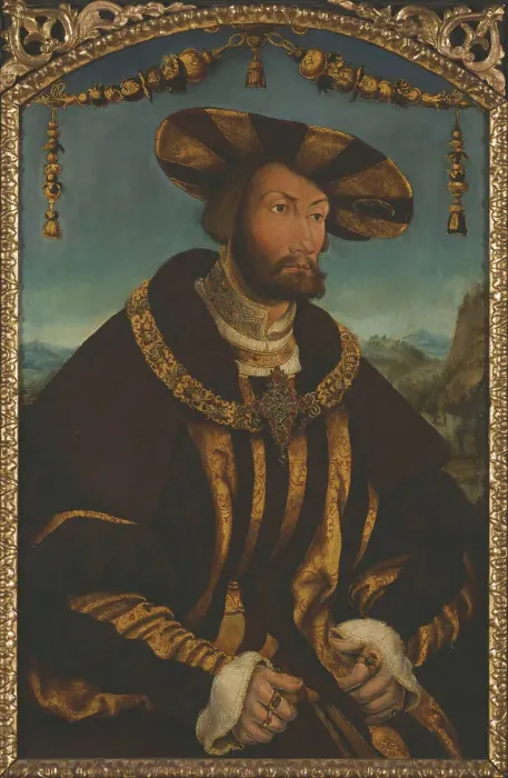 Framed Print : William IV (1493-1550), Duke of Bavaria, 1526. Creator: Wertinger, Hans, von (ca. 1465-1533) Framed Print : William IV (1493-1550), Duke of Bavaria, 1526. Creator: Wertinger, Hans, von (ca. 1465-1533)