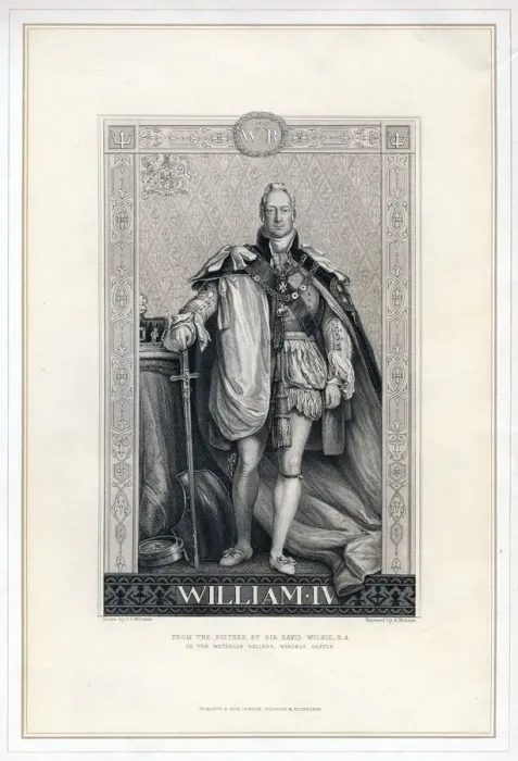 Framed Print : William IV of the United Kingdom, 19th century. Artist: A Krausse Framed Print : William IV of the United Kingdom, 19th century. Artist: A Krausse