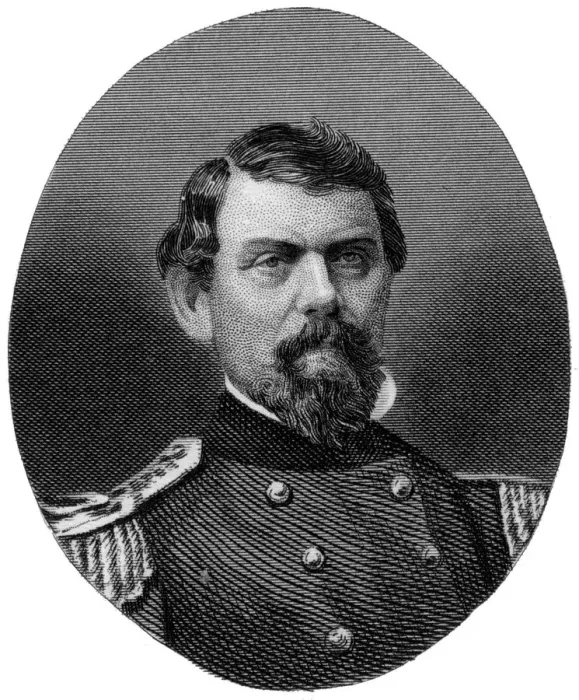 Framed Print : William J Hardee, Confederate general, 1862-1867. Artist: J Rogers Framed Print : William J Hardee, Confederate general, 1862-1867. Artist: J Rogers
