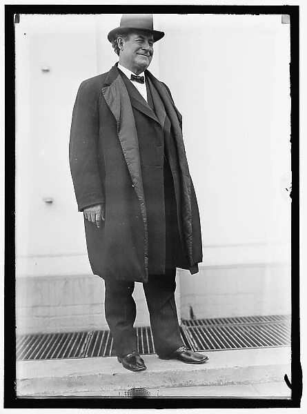 William Jennings Bryan, between 1913 and 1917. Creator: Harris & Ewing. William Jennings Bryan, between 1913 and 1917. Creator: Harris & Ewing