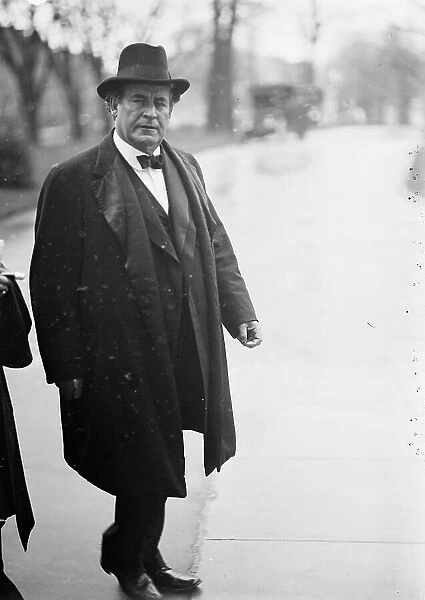 William Jennings Bryan, Rep. from Nebraska, 1913. Creator: Harris & Ewing. William Jennings Bryan, Rep. from Nebraska, 1913. Creator: Harris & Ewing