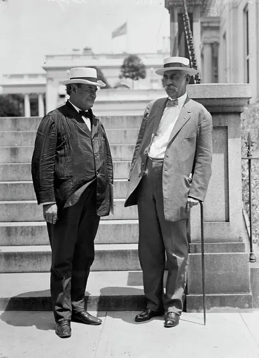 Framed Print : William Jennings Bryan, Rep. from Nebraska, with John R. Silliman, 1914. Creator: Harris & Ewing. William Jennings Bryan, Rep. from Nebraska, with John R. Silliman, 1914. Creator: Harris & Ewing Framed Print : William Jennings Bryan, Rep. from Nebraska, with John R. Silliman, 1914. Creator: Harris & Ewing. William Jennings Bryan, Rep. from Nebraska, with John R. Silliman, 1914. Creator: Harris & Ewing