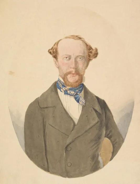 Framed Print : William Langenheim, ca. 1849-51. Creators: W. & F. Langenheim, William Langenheim Framed Print : William Langenheim, ca. 1849-51. Creators: W. & F. Langenheim, William Langenheim