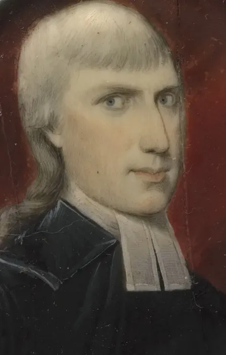 Framed Print : William Linn, early 1790s. Creator: Archibald Robertson Framed Print : William Linn, early 1790s. Creator: Archibald Robertson