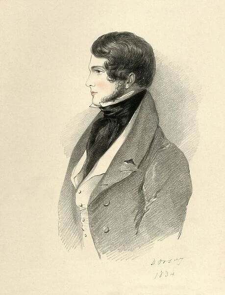 William Little Gilmour Esquire, 1834. Creator: Alfred d Orsay