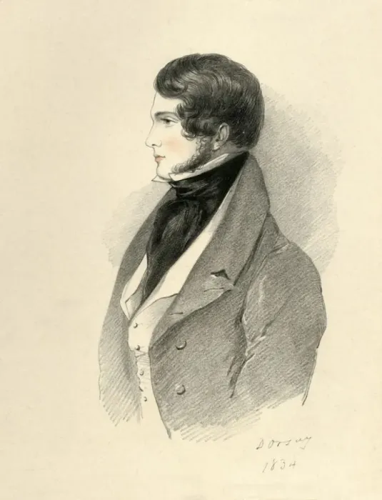 Framed Print : William Little Gilmour Esquire, 1834. Creator: Alfred d Orsay Framed Print : William Little Gilmour Esquire, 1834. Creator: Alfred d Orsay