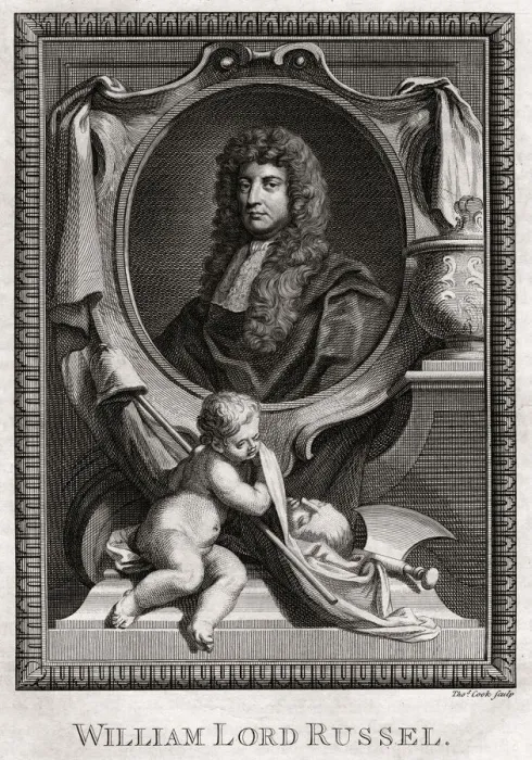 Framed Print : William Lord Russel, 1775. Artist: T Cook Framed Print : William Lord Russel, 1775. Artist: T Cook