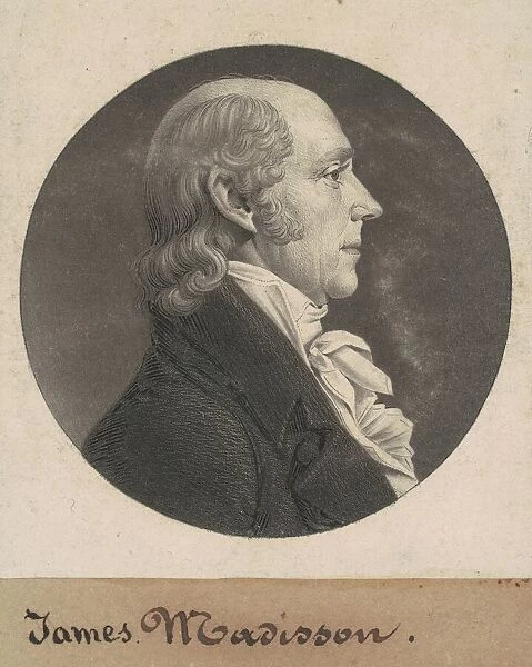 William Madison, 1807. Creator: Charles Balthazar Julien Fevret de Saint-Memin