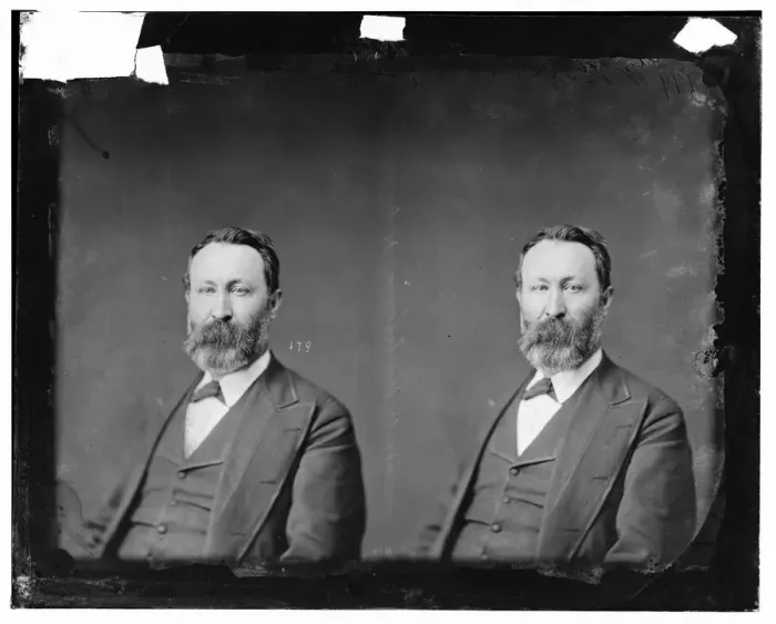 Framed Print : William McKendree Robbins of North Carolina, between 1865 and 1880. Creator: Unknown Framed Print : William McKendree Robbins of North Carolina, between 1865 and 1880. Creator: Unknown