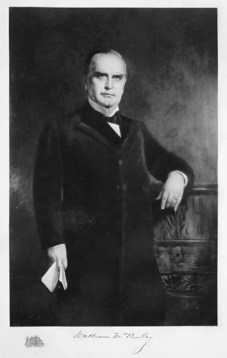 Framed Print : William McKinley, 25th President of the United States, 19th century Framed Print : William McKinley, 25th President of the United States, 19th century