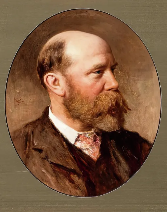 Framed Print : William McTaggart RSA RSW, 1891. Creator: George Reid Framed Print : William McTaggart RSA RSW, 1891. Creator: George Reid