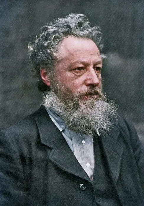 Framed Print : William Morris, English artist, writer, socialist activist and pioneer of eco-socialism, (1911). Creator: Emery Walker Framed Print : William Morris, English artist, writer, socialist activist and pioneer of eco-socialism, (1911). Creator: Emery Walker