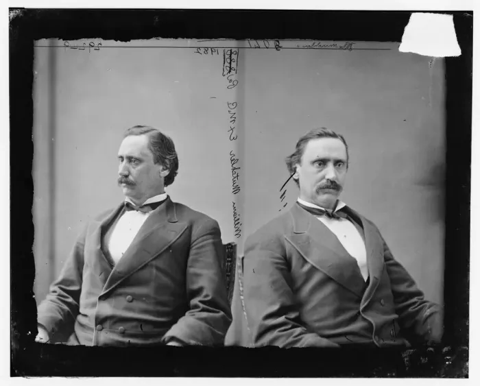 Framed Print : William Mutchler of Pennsylvania, 1865-1880. Creator: Unknown Framed Print : William Mutchler of Pennsylvania, 1865-1880. Creator: Unknown