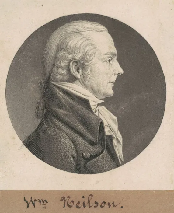 Framed Print : William Nelson, 1808. Creator: Charles Balthazar Julien Fevret de Saint-Memin Framed Print : William Nelson, 1808. Creator: Charles Balthazar Julien Fevret de Saint-Memin