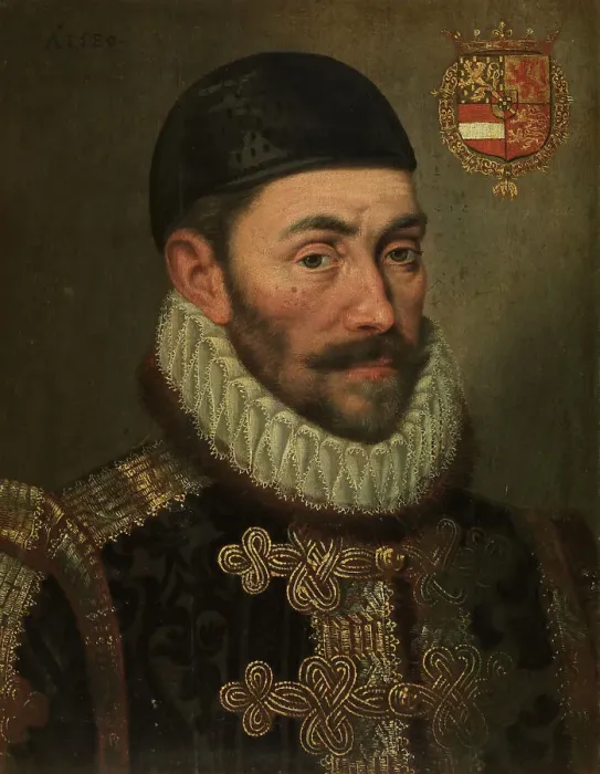 Framed Print : William of Orange, 1580. Creator: Adriaen Thomasz Key Framed Print : William of Orange, 1580. Creator: Adriaen Thomasz Key