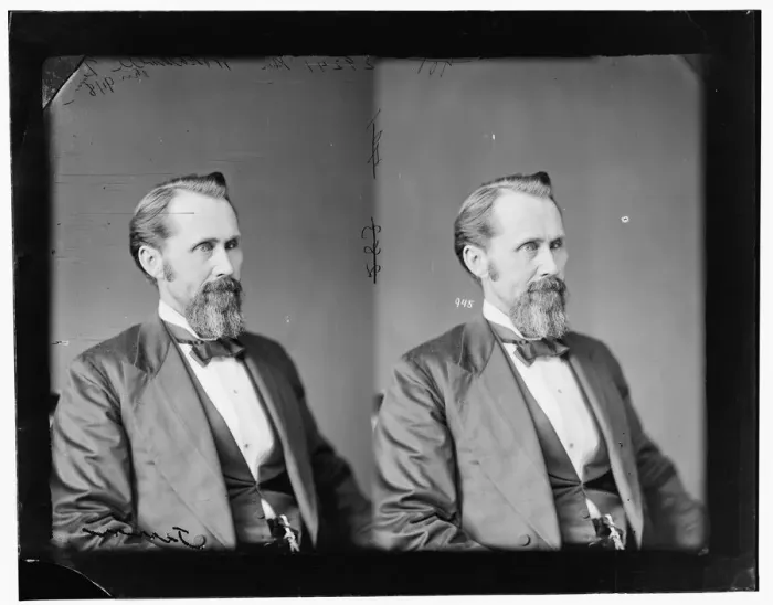 Framed Print : William Parker Caldwell of Tennessee, 1865-1880. Creator: Unknown Framed Print : William Parker Caldwell of Tennessee, 1865-1880. Creator: Unknown
